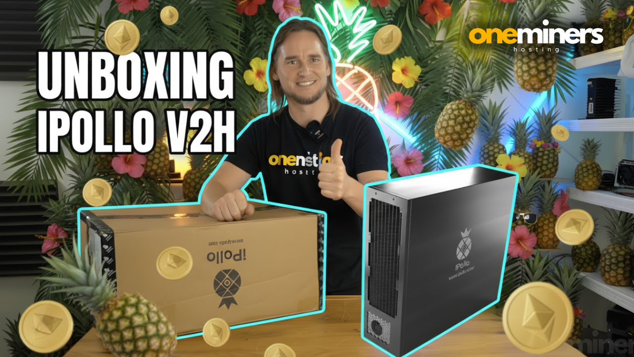 iPollo V2H Unboxing & First Look: The Liquid-Cooled Pineapple ASIC Min