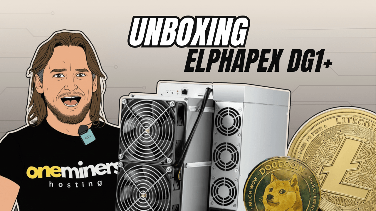 Discover the ElphaPex DG1+ Unboxing: 13 GH/s Scrypt Powerhouse for DOG