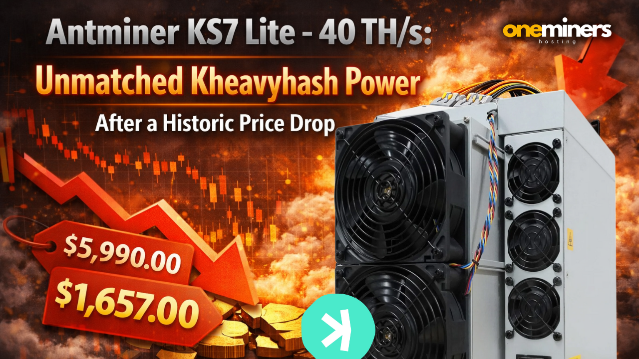 Antminer KS7 - 40 TH/s: Unmatched Kheavyhash Power After a Historic Pr