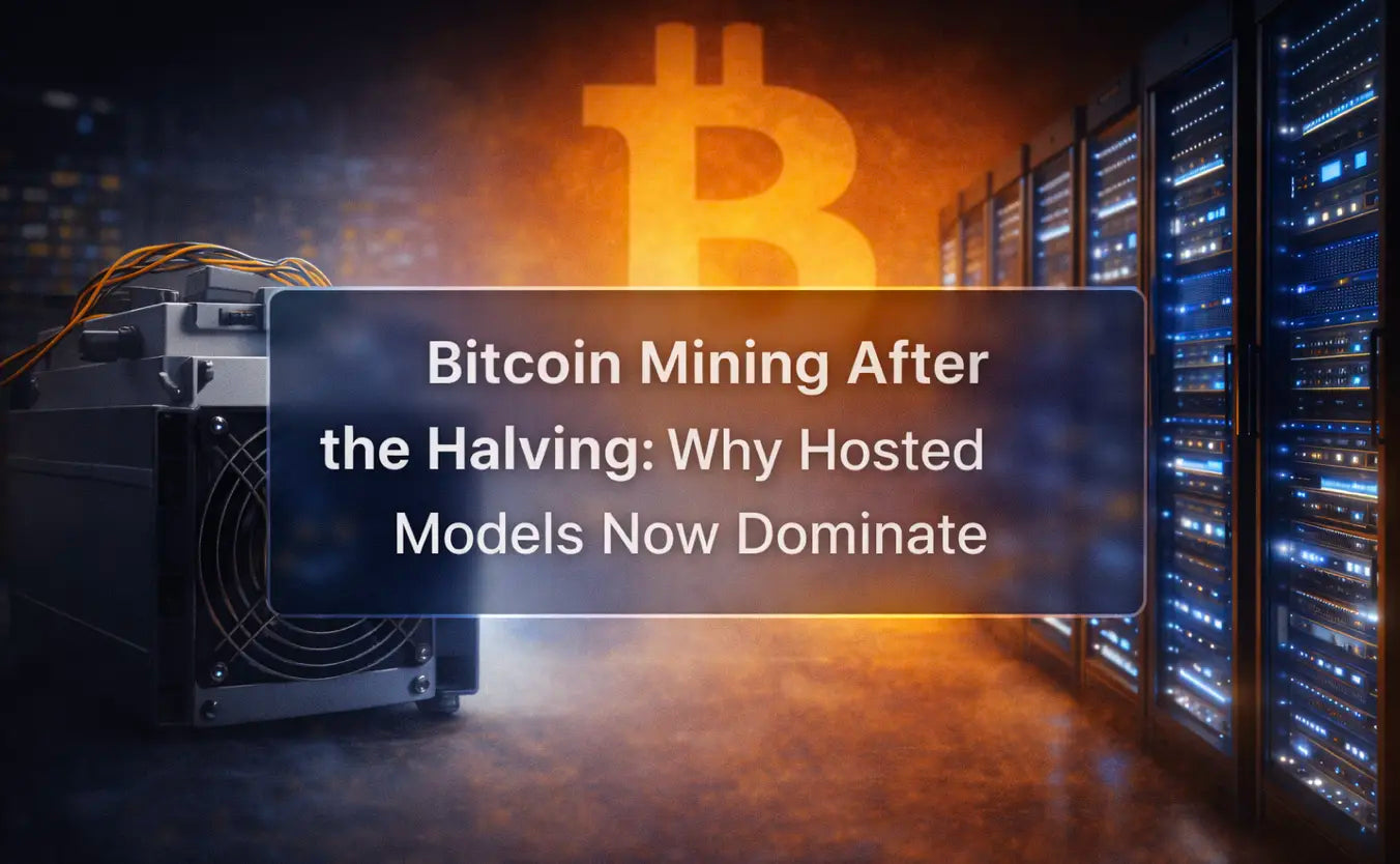 Bitcoin Mining After the Halving: Why Hosted Models Now Dominate ...