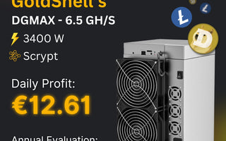 Goldshell DGMAX: High-Performance ASIC Miner for Dogecoin