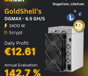 Goldshell DGMAX: High-Performance ASIC Miner for Dogecoin