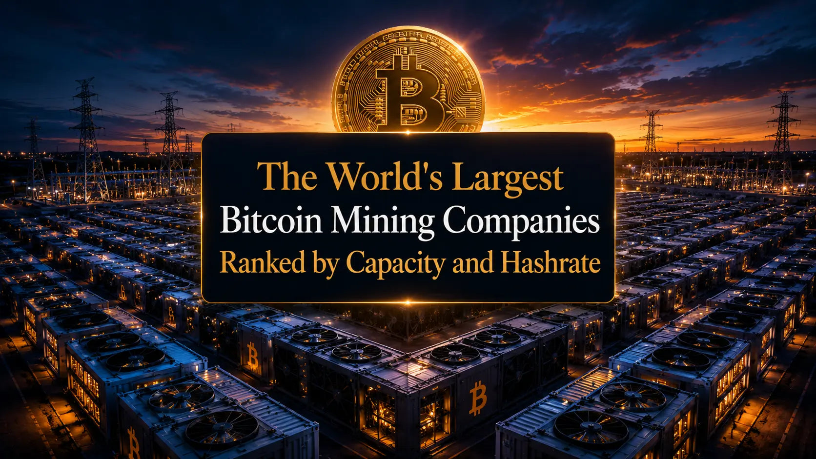 The World's Largest Bitcoin Mining Companies Ranked by Capacity and Ha ...