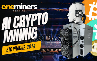 AI Crypto Mining at BTC Prague 2024 with OneMiners!