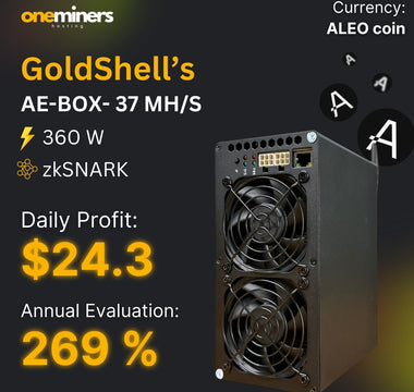 Goldshell AE-BOX: The Most Profitable ALEO Miner - OneMiners