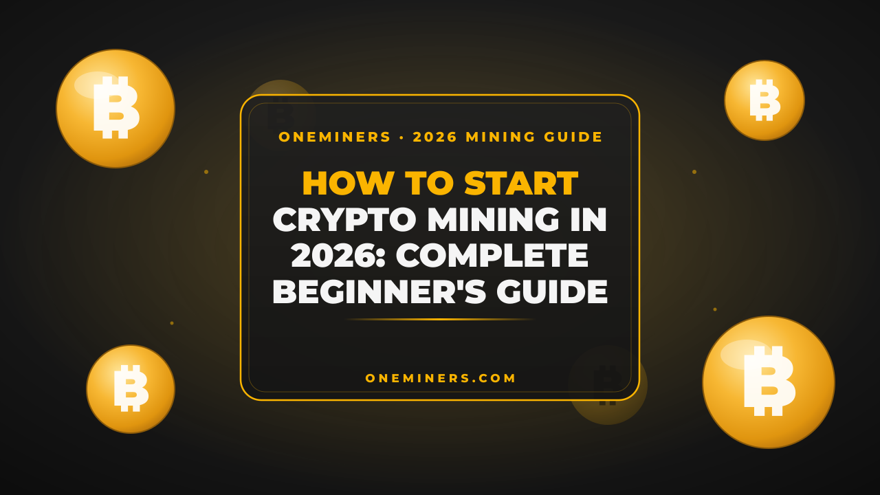How to Start Crypto Mining in 2026: Complete Beginner's Guide ...
