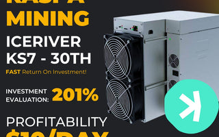 IceRiver KS7 & KS7 Lite – The Most Profitable Kaspa Miners