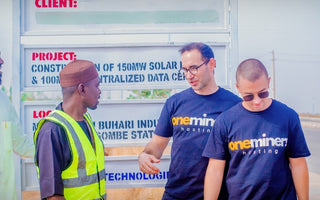 Future of Nigeria Crypto Mining - OneMiners Visit Nigerian Hosting Center