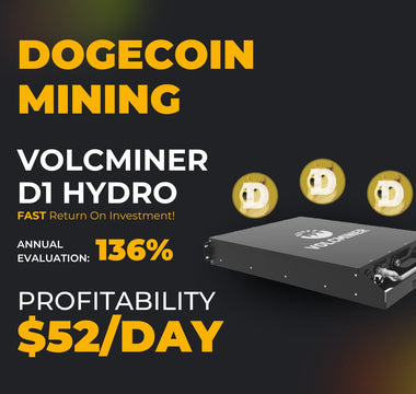 Volcminer D1 Hydro – The Most Profitable ASIC Miner Now at OneMiners!