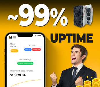 Uptime Reliability: OneMiners Maintains Over 99% Uptime