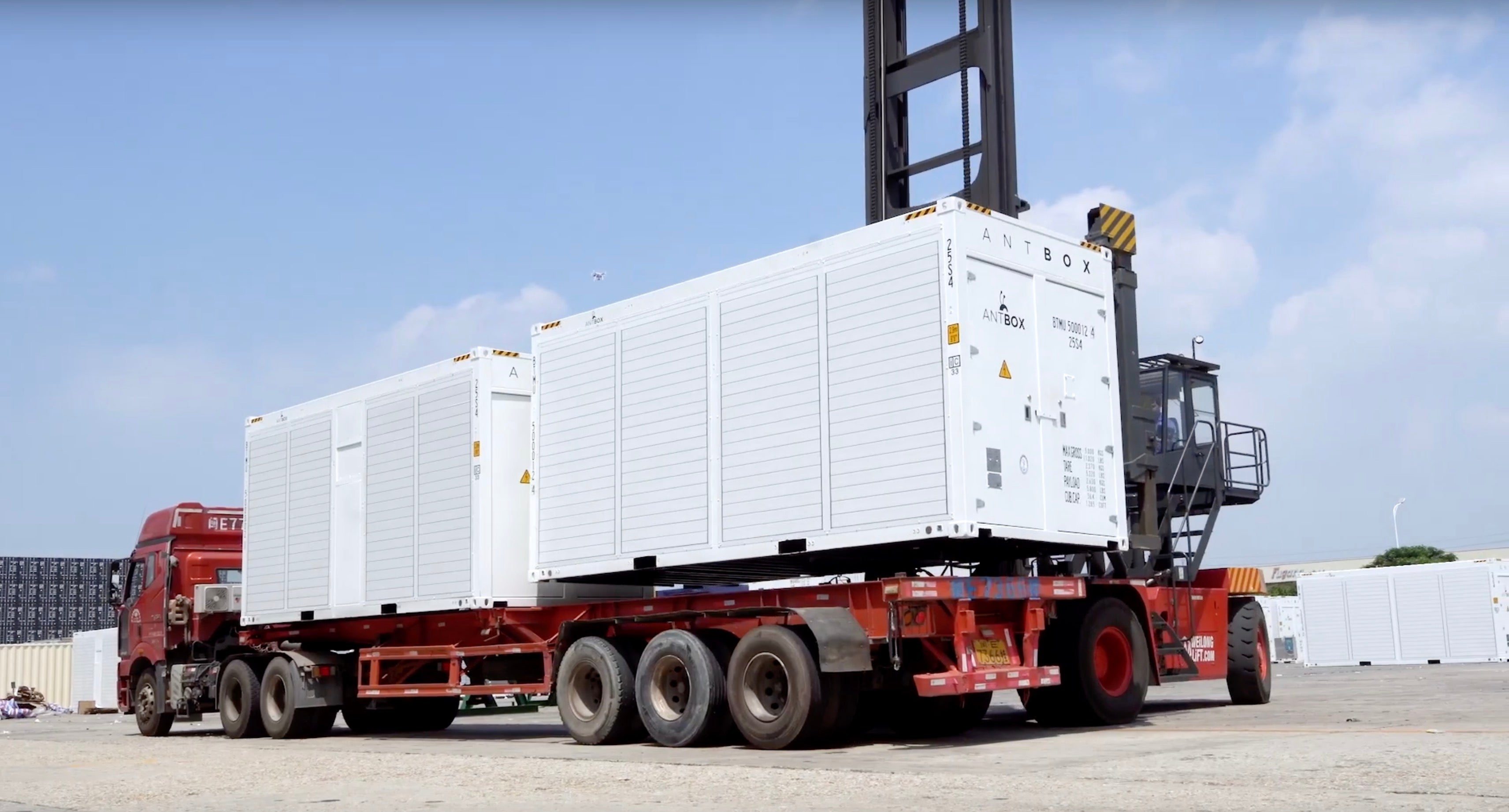 Antbox Containers Hosting Container - Investment to Datacenters – OneMiners - Crypto ...