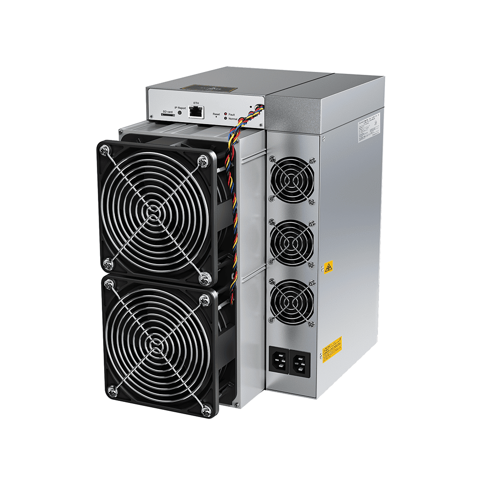 Bitmain Antminer S21 – shared 20 TH/s Bitcoin miner with high efficiency and advanced cooling.