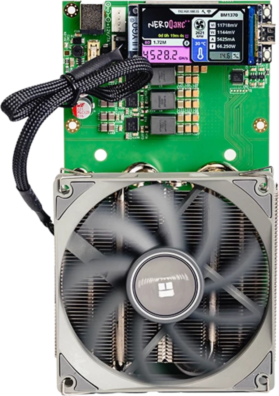 NerdMiner NerdQaxe++ - 4.8 TH/s