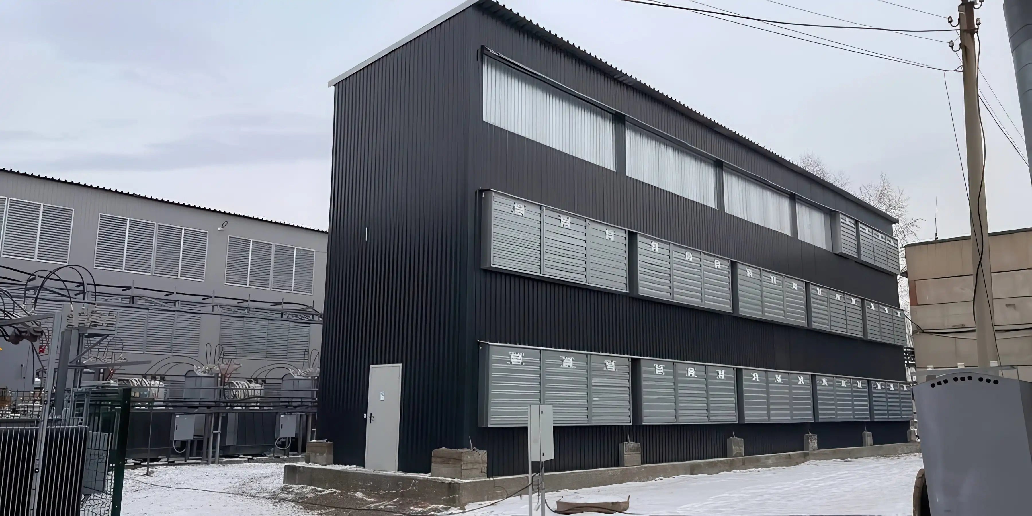 A OneMiners facility in Asia — scale that drives down operational cost per machine.