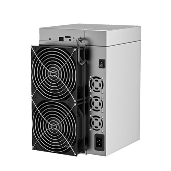 Goldshell DGMAX crypto miner with dual cooling fans.