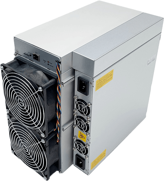 Antminer S19 with 95 TH/s.